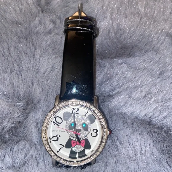 Betsey Johnson Panda bear watch Betsey Johnson Crystal Panda Bear BJ00052 Womens Watch | eBay main image 2